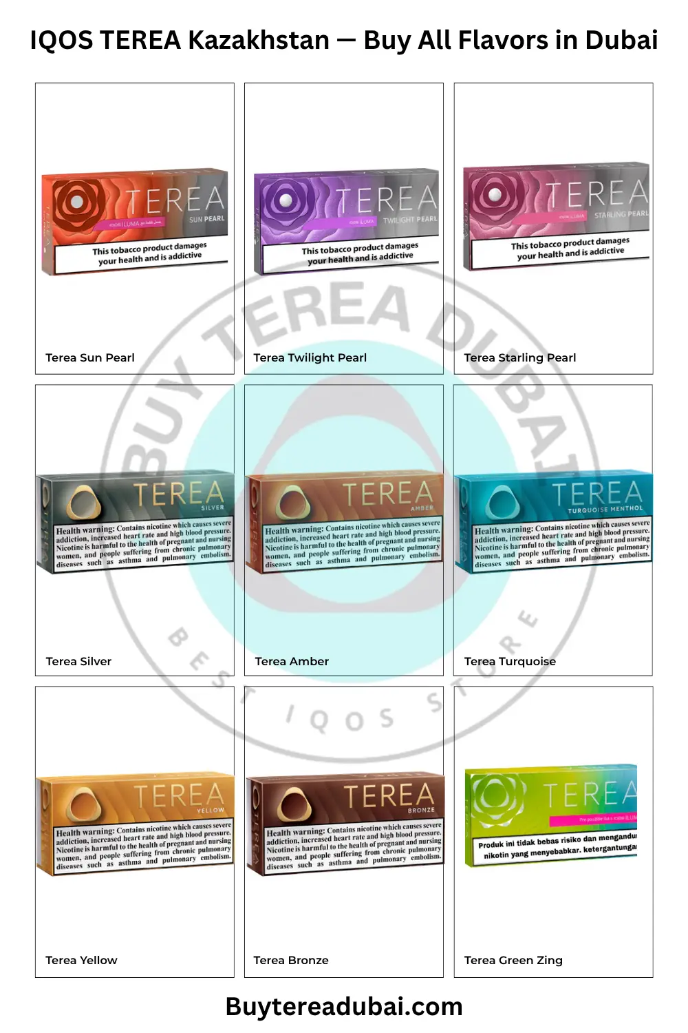 IQOS TEREA Kazakhstan Buy All Flavors Buy Terea Dubai