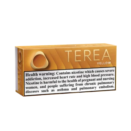 IQOS TEREA Yellow Kazakhstan zesty mild tobacco sticks Dubai
