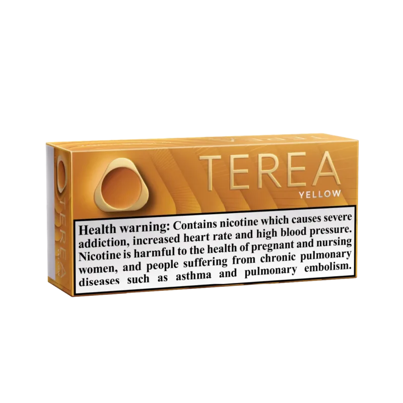 IQOS TEREA Yellow Kazakhstan zesty mild tobacco sticks Dubai