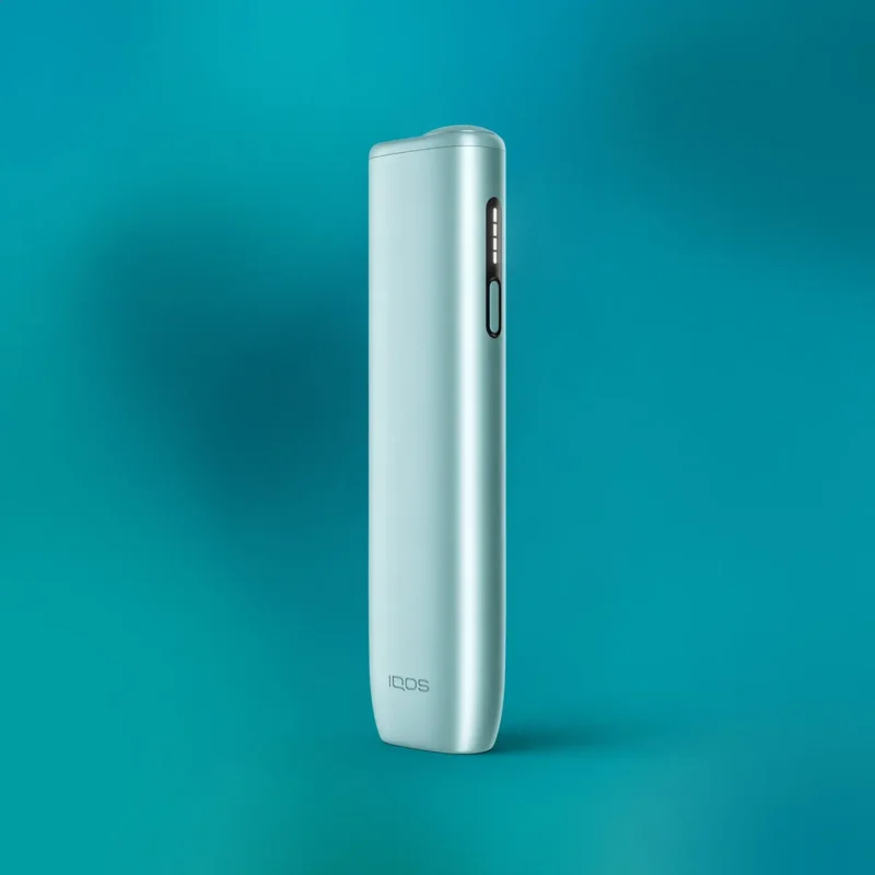 IQOS ILUMA i One Breeze Blue — buy in Dubai UAE — compact all-in-one heat-not-burn device