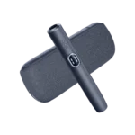 IQOS ILUMA i Standard Midnight Black holder in hand — two-piece heat-not-burn Dubai